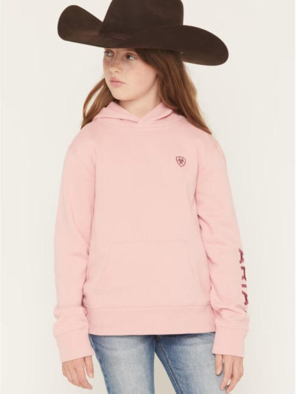 Ariat Kids Logo Hoodie Pullover Sweatshirt Western NWT | Youth K01B65